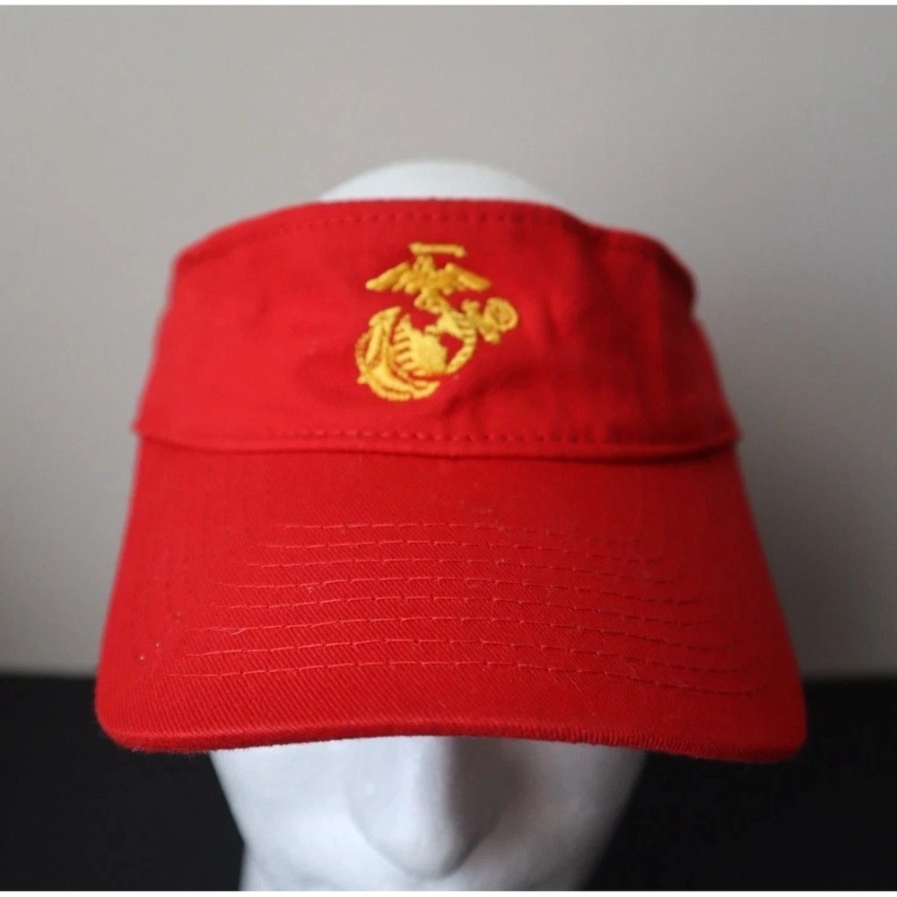 USMC Marines‎ EGA Red Adjustable The Game Visor